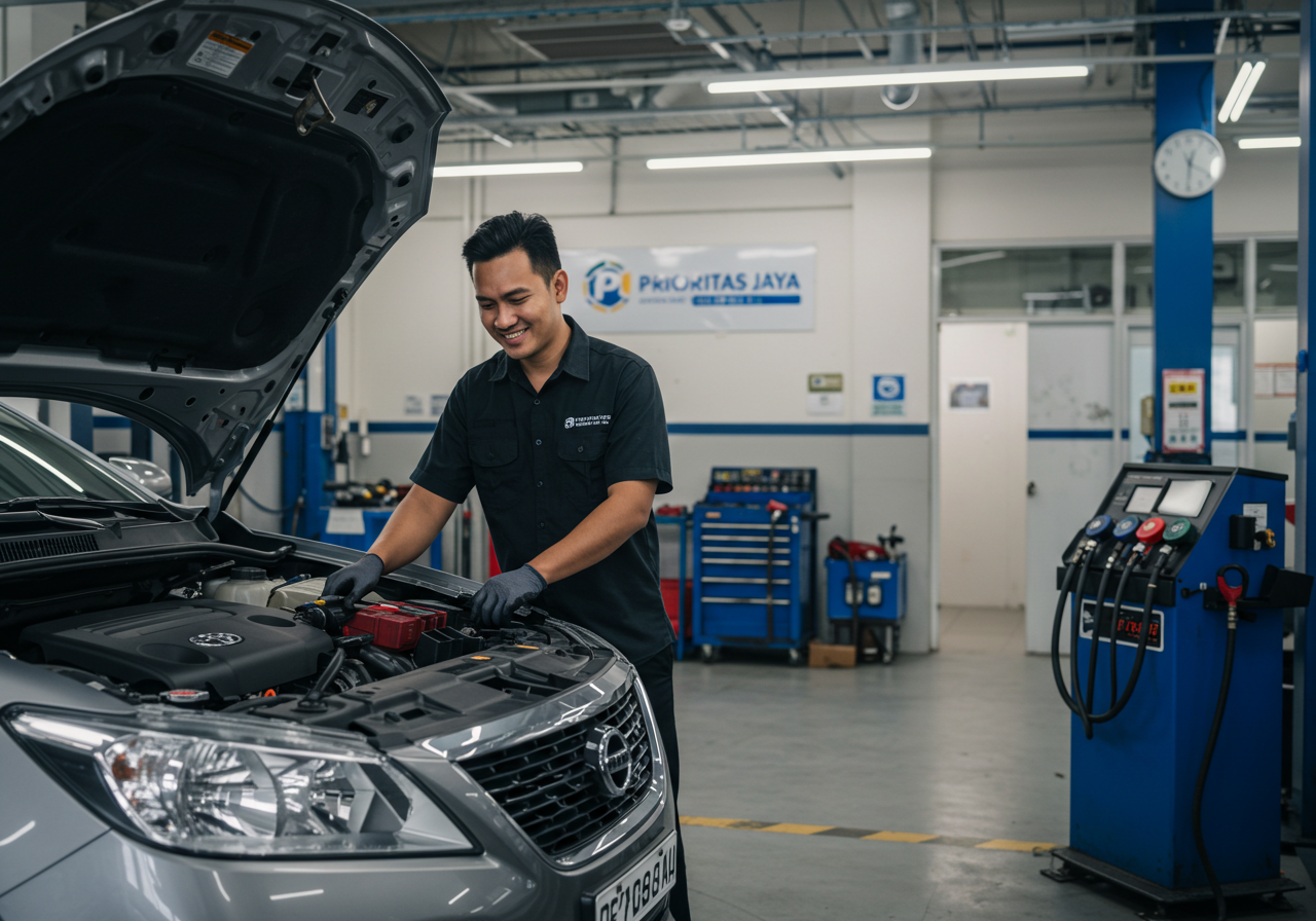 Solusi Tepat Atasi Masalah AC Mobil Kunjungi Bengkel AC Mobil Terdekat Prioritas Jaya AC!