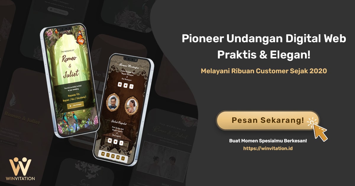 Winvitation.id: Undangan Digital Website sebagai Solusi Elegan dan Praktis untuk Acara Spesial Anda